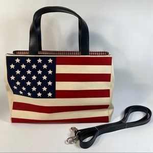 Amanda Smith American Flag Purse Cross Body  Bag